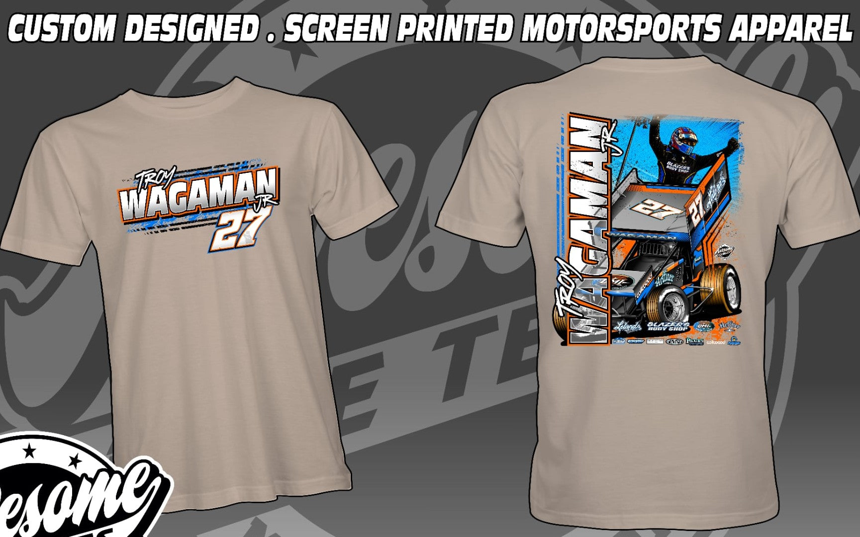 Top Wing Celebration T-Shirt - Sand